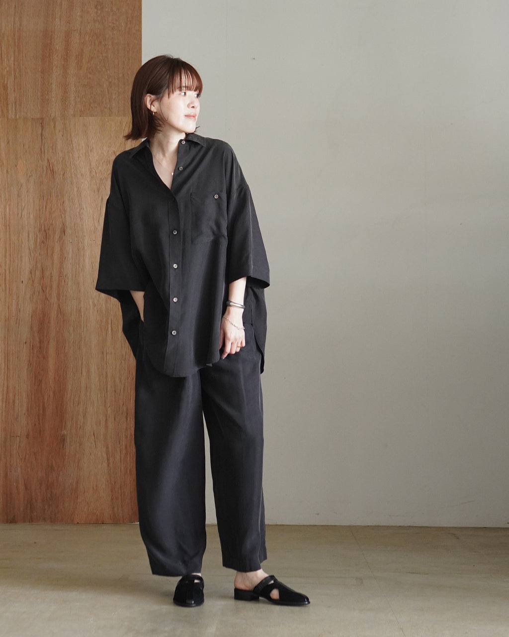 PREMIUM SILK SANDWASH PANTS 126207113