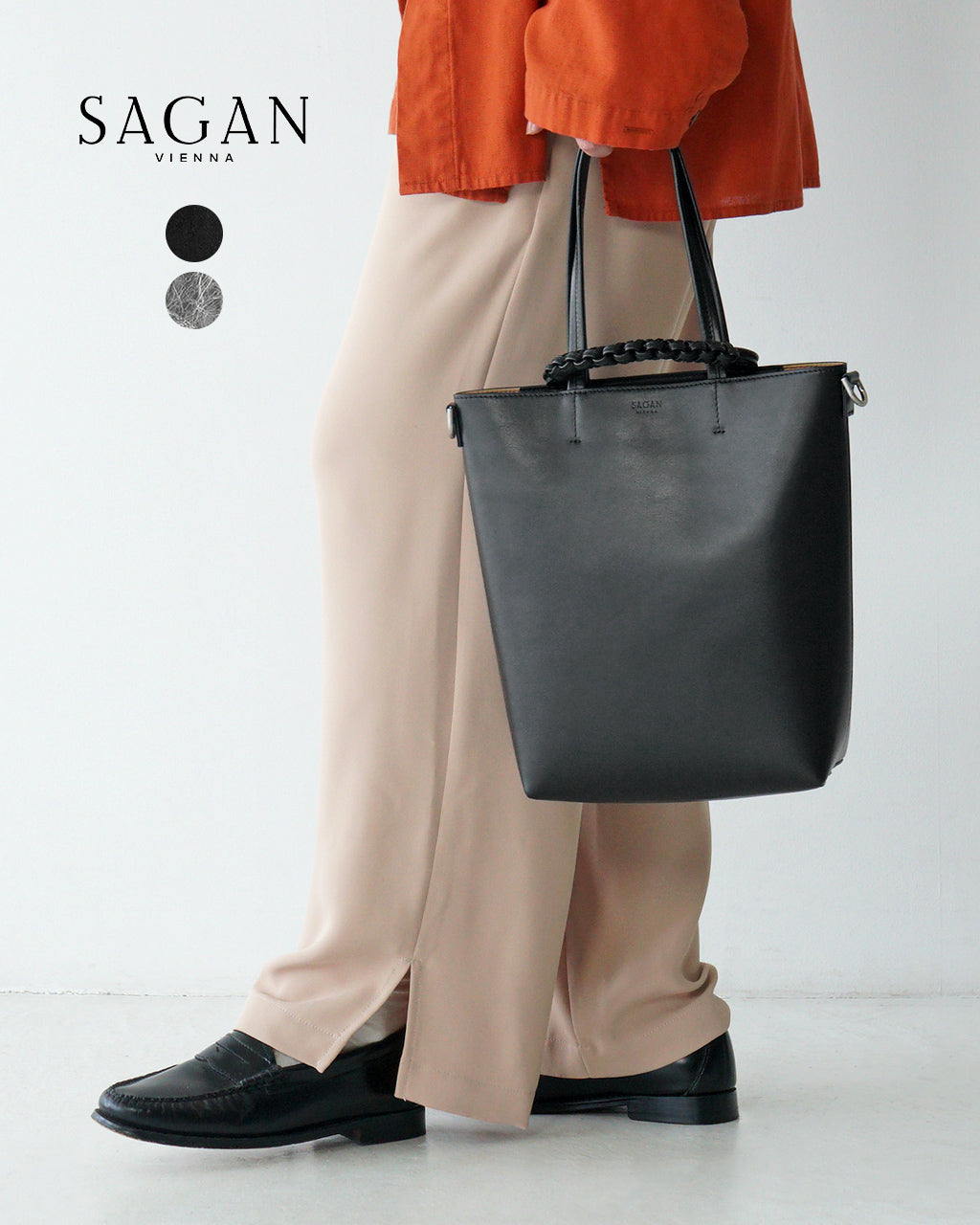 SAGAN VIENNA サガンヴィエナ PAZAR TOTE NANO ミニ トートバッグ ショルダーバッグ ハンドバッグ レザー ギフト M_01N M_01NL【クーポン対象外】【送料無料】