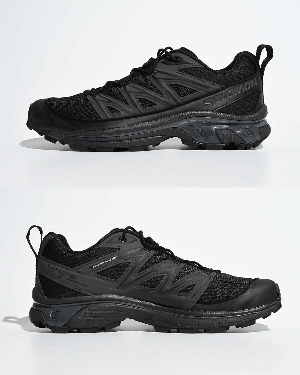 SALOMON 살로몬 XT-6 EXPANSE 스니커 레이스 업 블랙 L41741300【쿠폰 대상외】【무료우송】