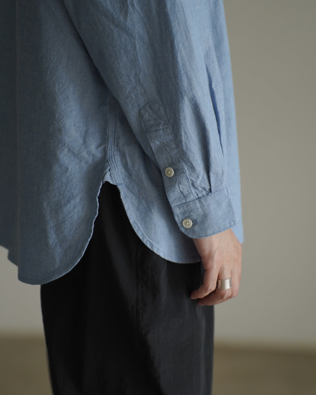 Cotton Chambray Work Shirt SSA0202