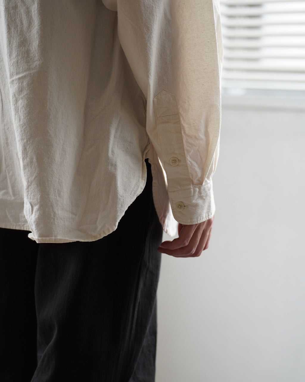 SANMONT サンモント Cotton Silk Nep Work Shirt ワークシャツ コットンシルクネップ|Crouka(クローカ)