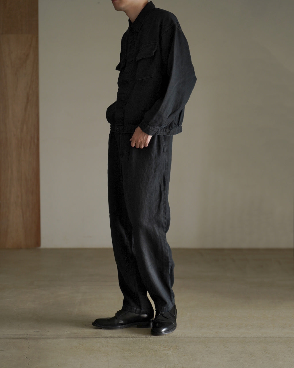 SANMONT サンモント Garment Dyed Linen Pants パンツ ガーメントダイ リネン|Crouka(クローカ)