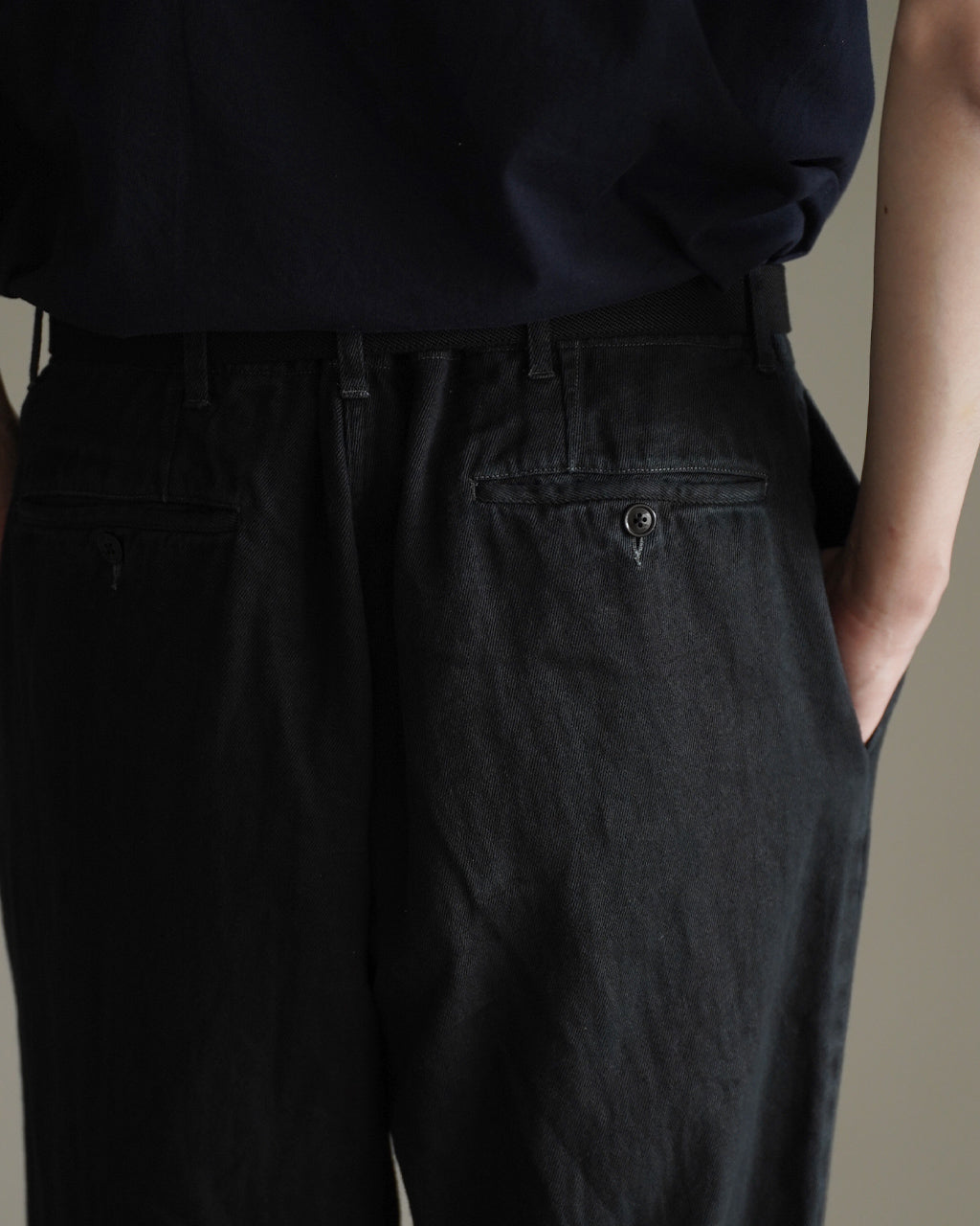 SANMONT サンモント Garment Dyed Linen Pants パンツ ガーメントダイ リネン|Crouka(クローカ)