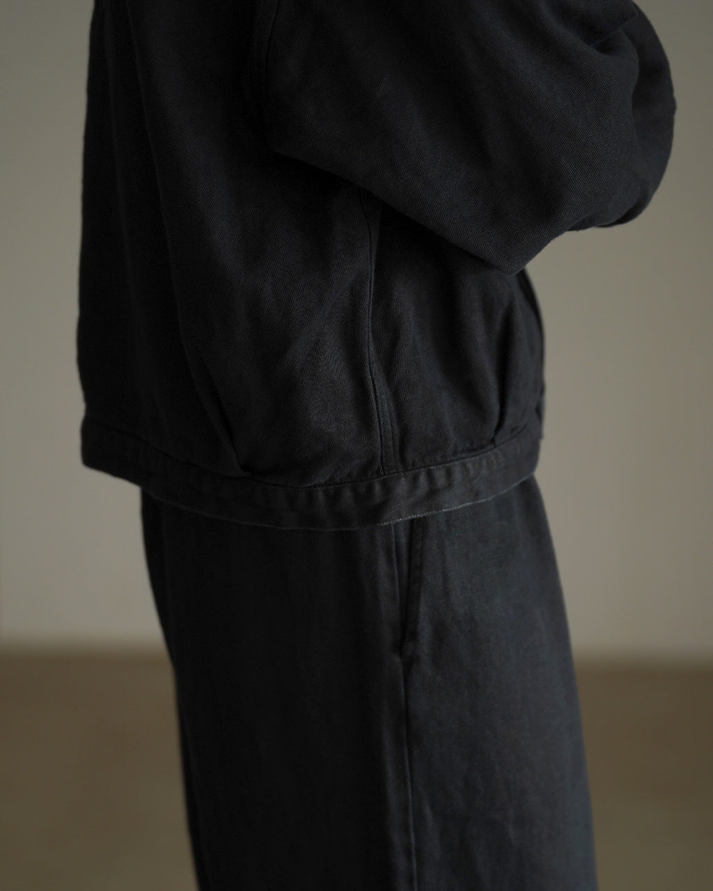 SANMONT サンモント Garment Dyed Linen Work Jacket ワークジャケット ガーメントダイ リネン|Crouka(クローカ)