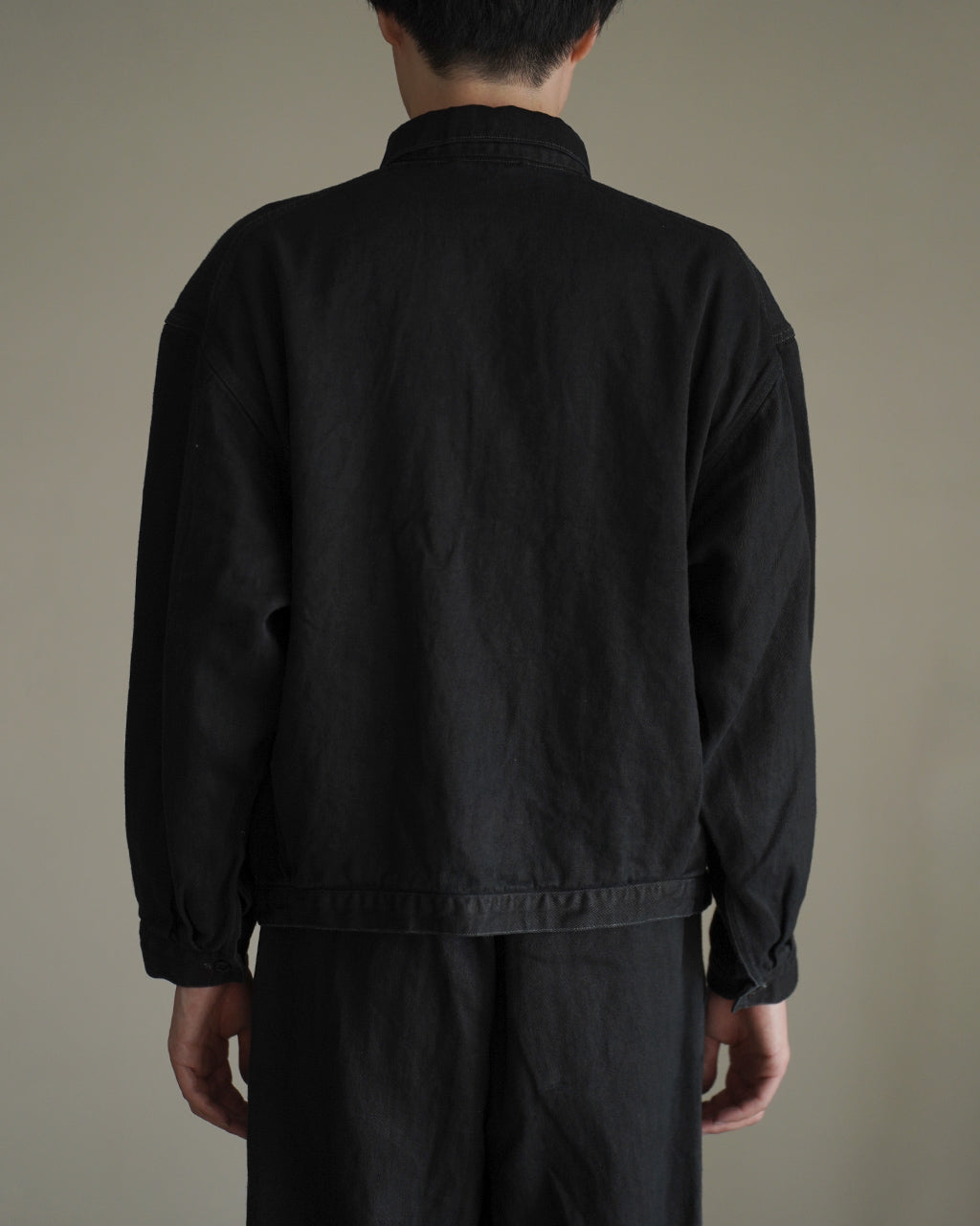 SANMONT サンモント Garment Dyed Linen Work Jacket ワークジャケット ガーメントダイ リネン|Crouka(クローカ)