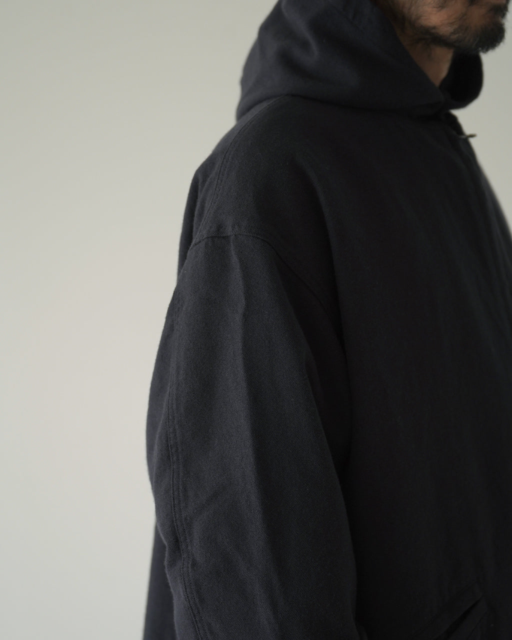 Wool Twill Hooded Coat SWA0205