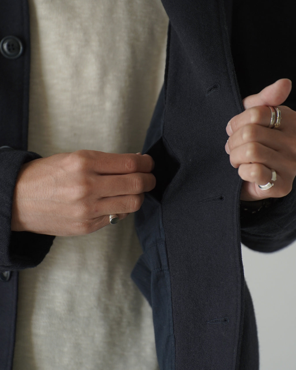 Wool Twill Work Jacket SWA0204