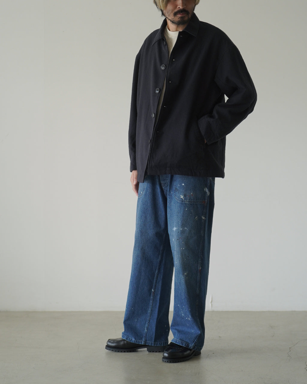 Wool Twill Work Jacket SWA0204