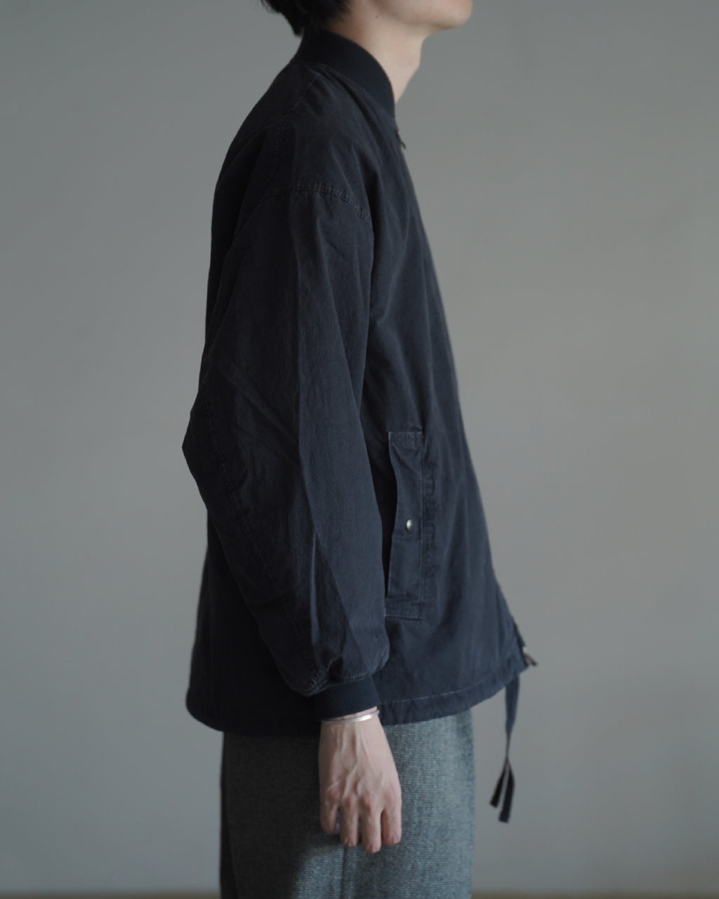 Garment Dyed Zip Blouson SWA0203