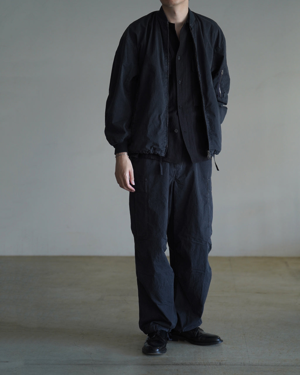 Garment Dyed Zip Blouson SWA0203