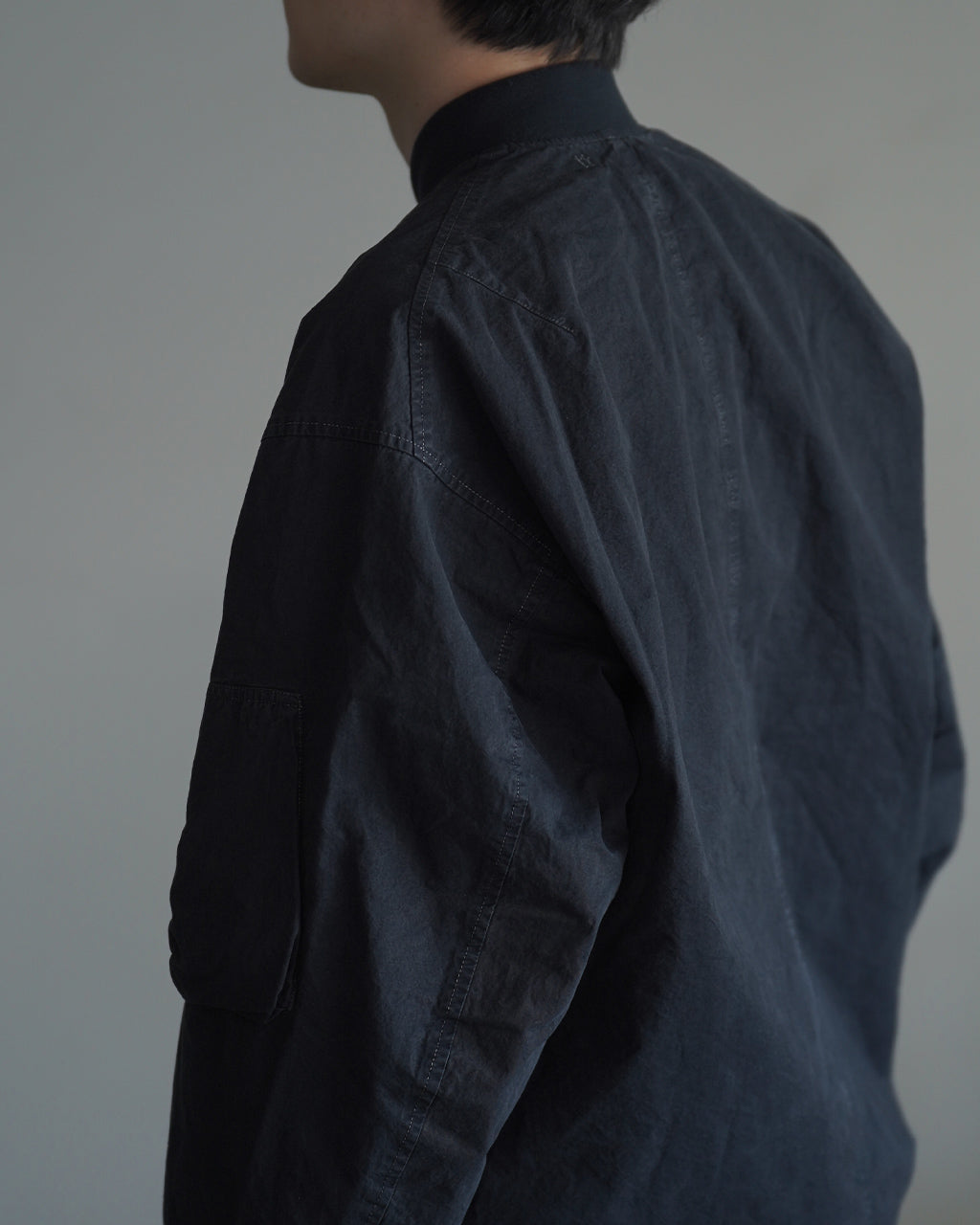Garment Dyed Zip Blouson SWA0203