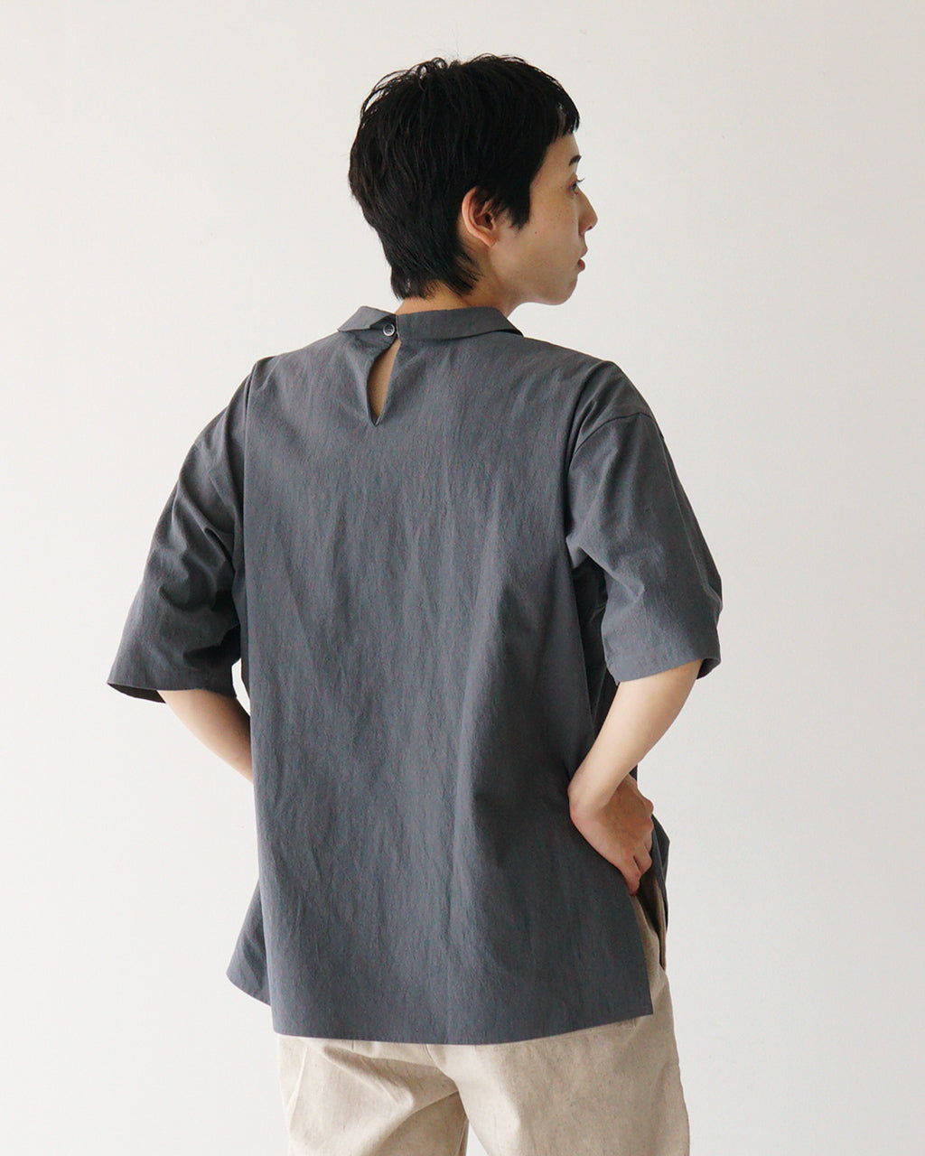 SETTO セット リゾートシャツ RESORT SHIRT プルオーバー 襟付き ブラウス STSS0008【送料無料】