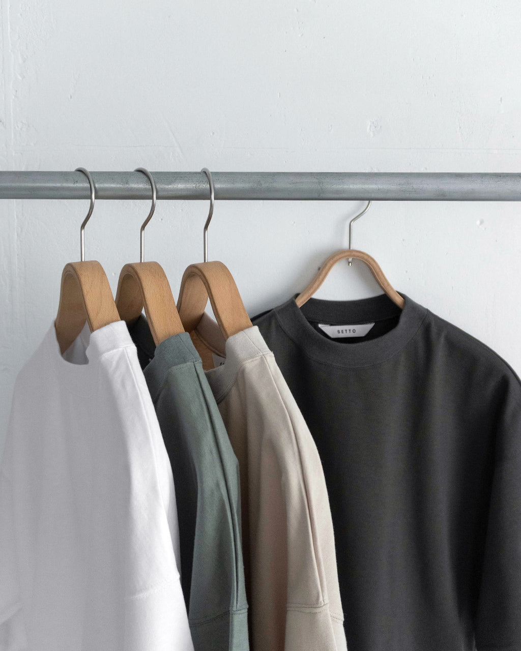 【SALE!20%OFF】SETTO セット 半袖Tシャツ 30-T カットソー ボックスシルエット クルーネック プルオーバー STTS0015