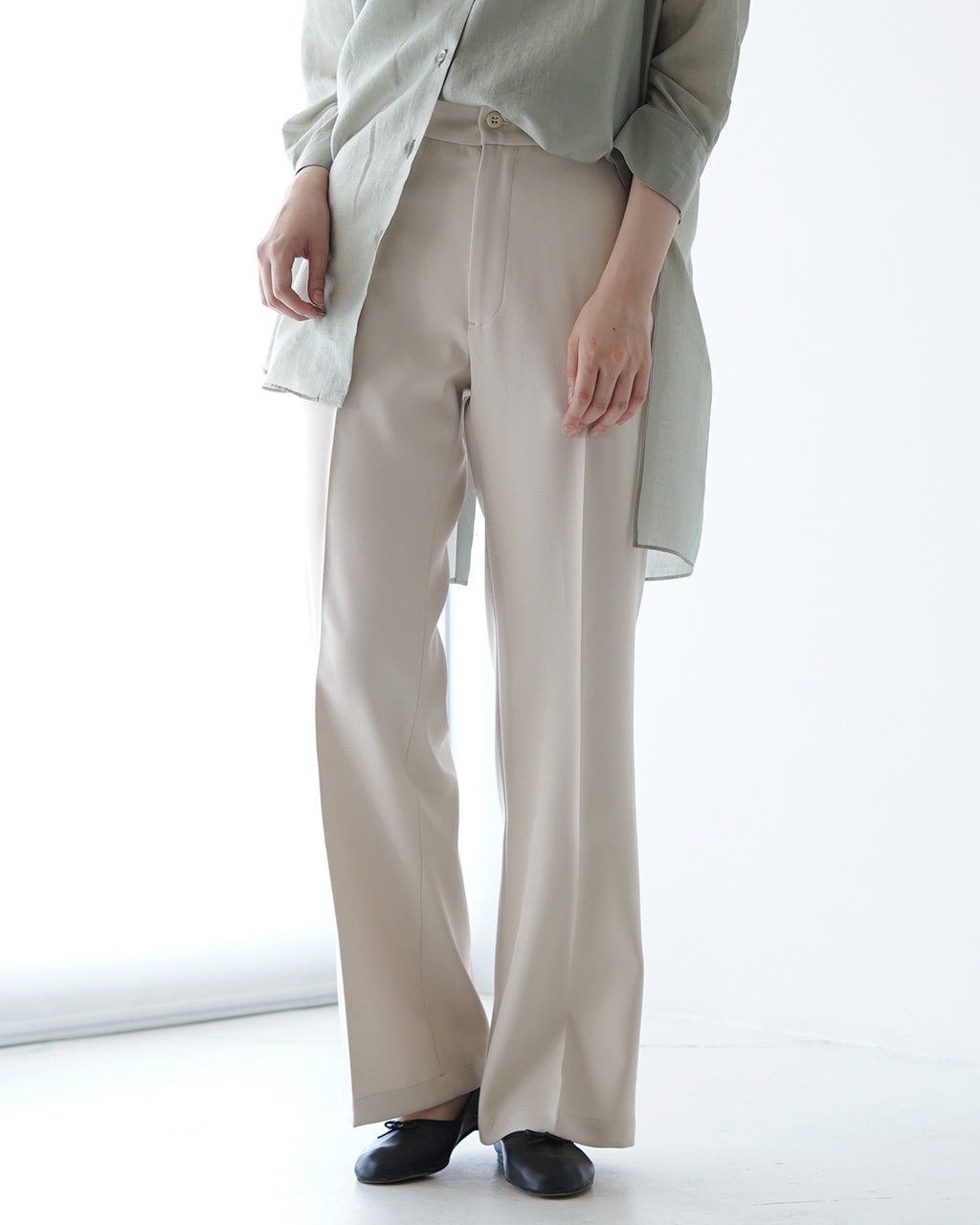 【アウトレット!30%OFF】CENTER PRESS PANTS スラックス 17SMSPA16