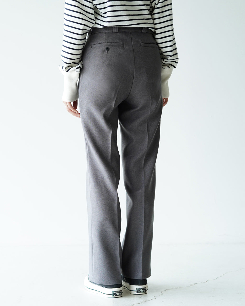 【アウトレット!30%OFF】CENTER PRESS PANTS スラックス 17SMSPA16