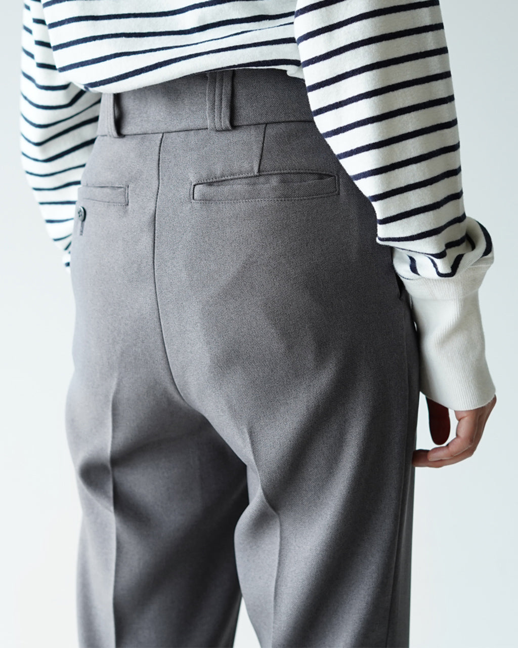 【アウトレット!30%OFF】CENTER PRESS PANTS スラックス 17SMSPA16