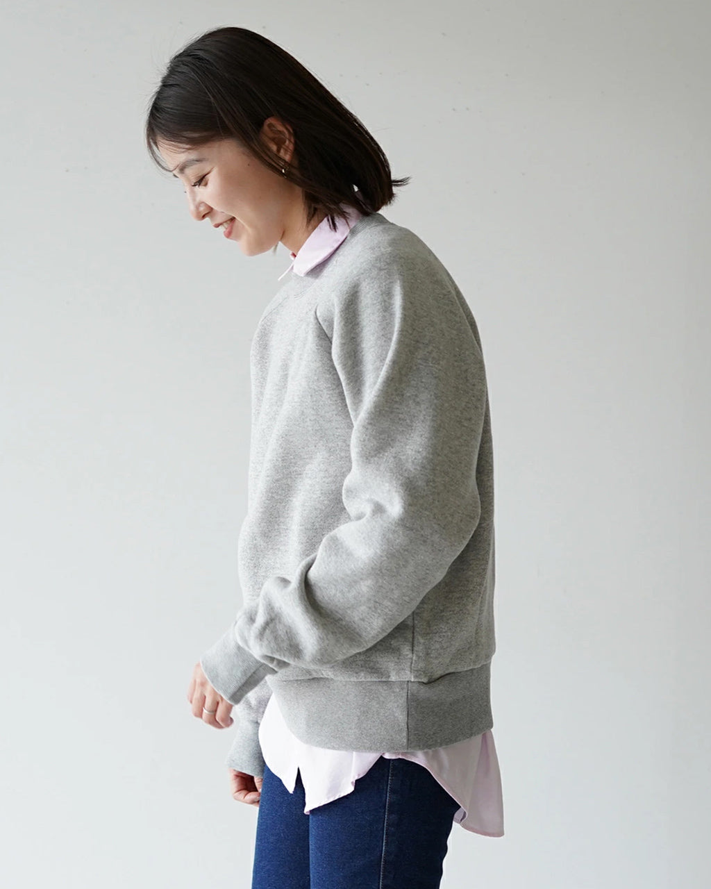 クルーネック スウェット COMMON SWEAT 裏起毛 トレーナー プルオーバー 22AMSCU01