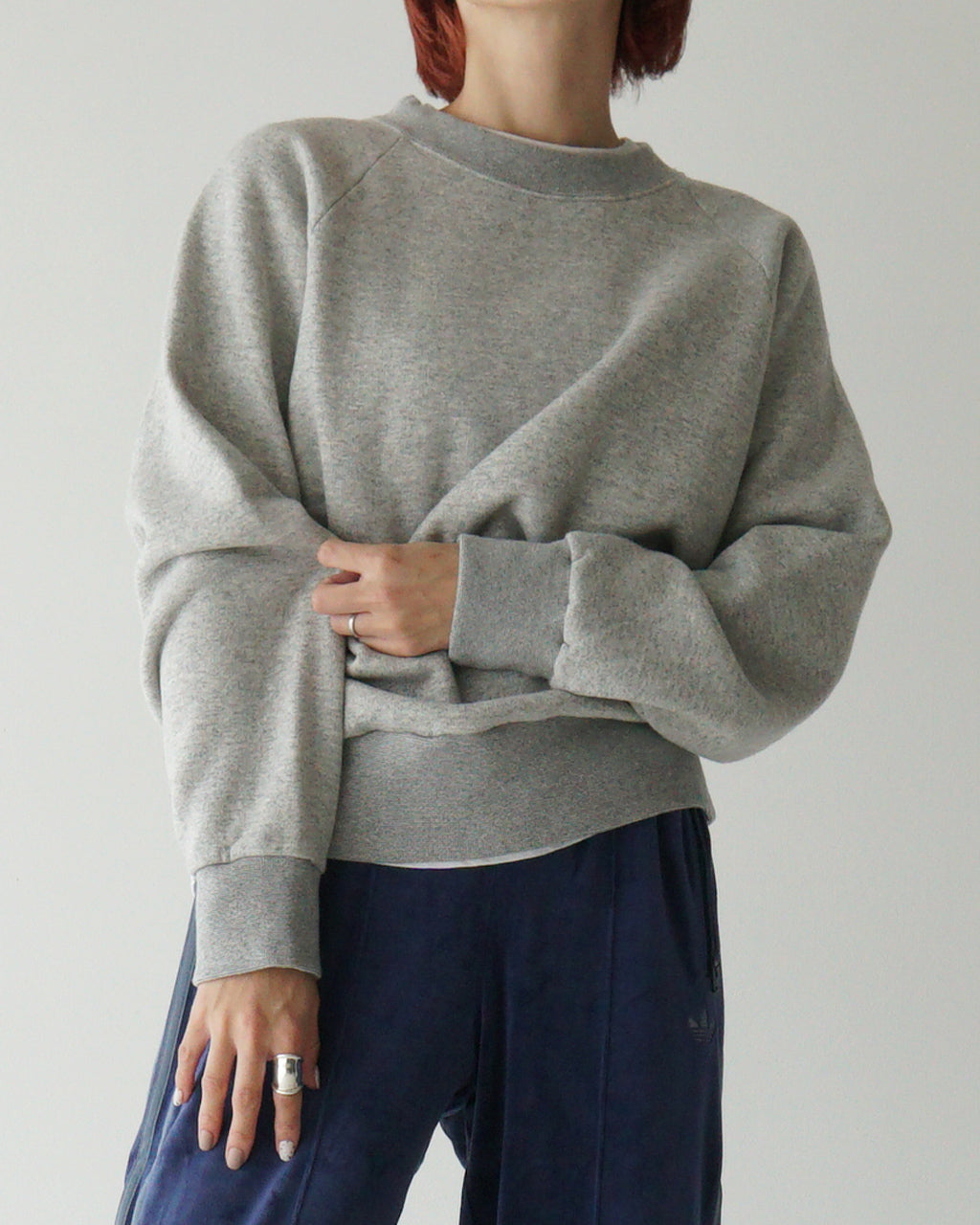 THE SHINZONE シンゾーン クルーネック スウェット COMMON SWEAT 裏