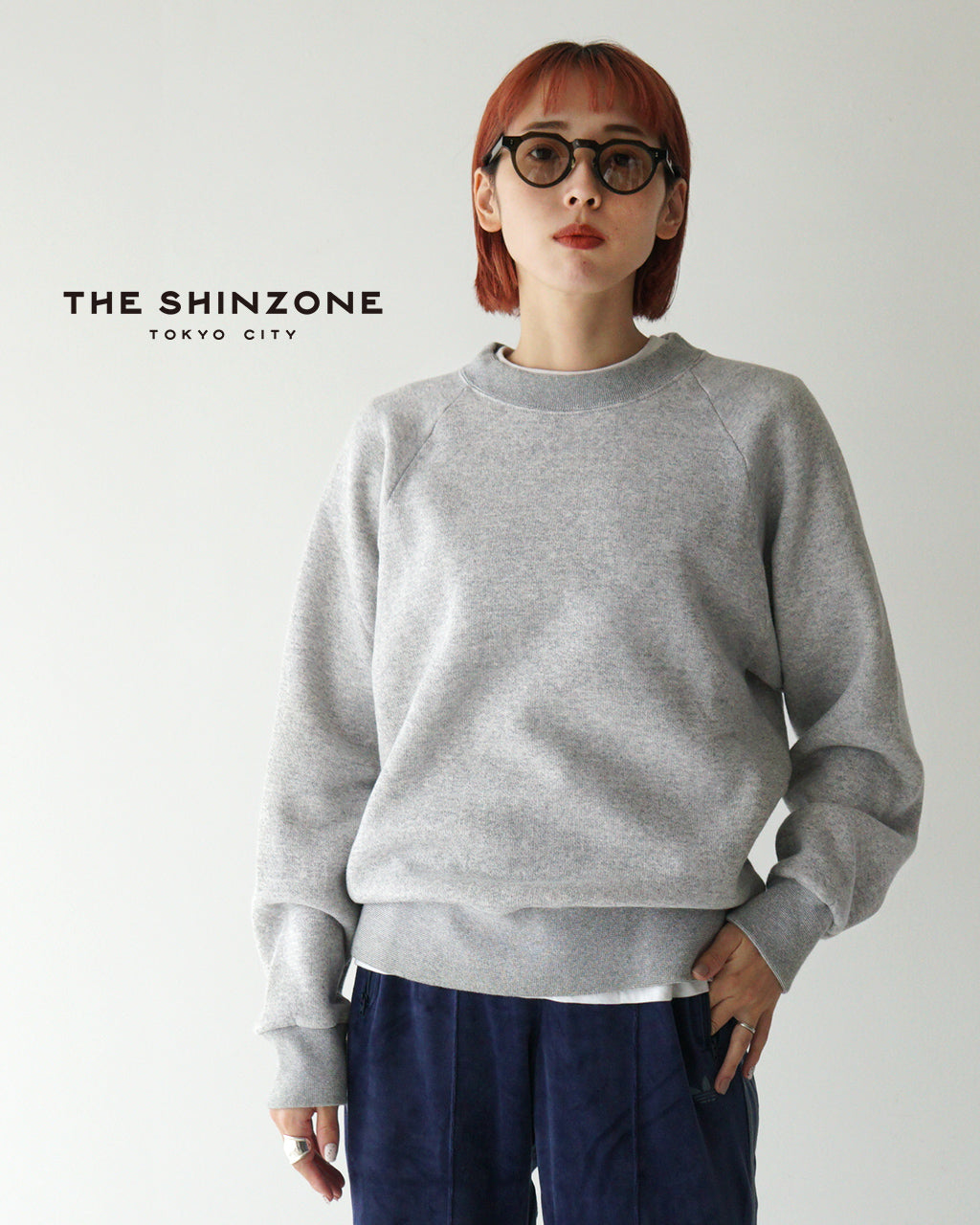 THE SHINZONE シンゾーン クルーネック スウェット COMMON SWEAT 裏起毛 トレーナー 22AMSCU01【送料無料】