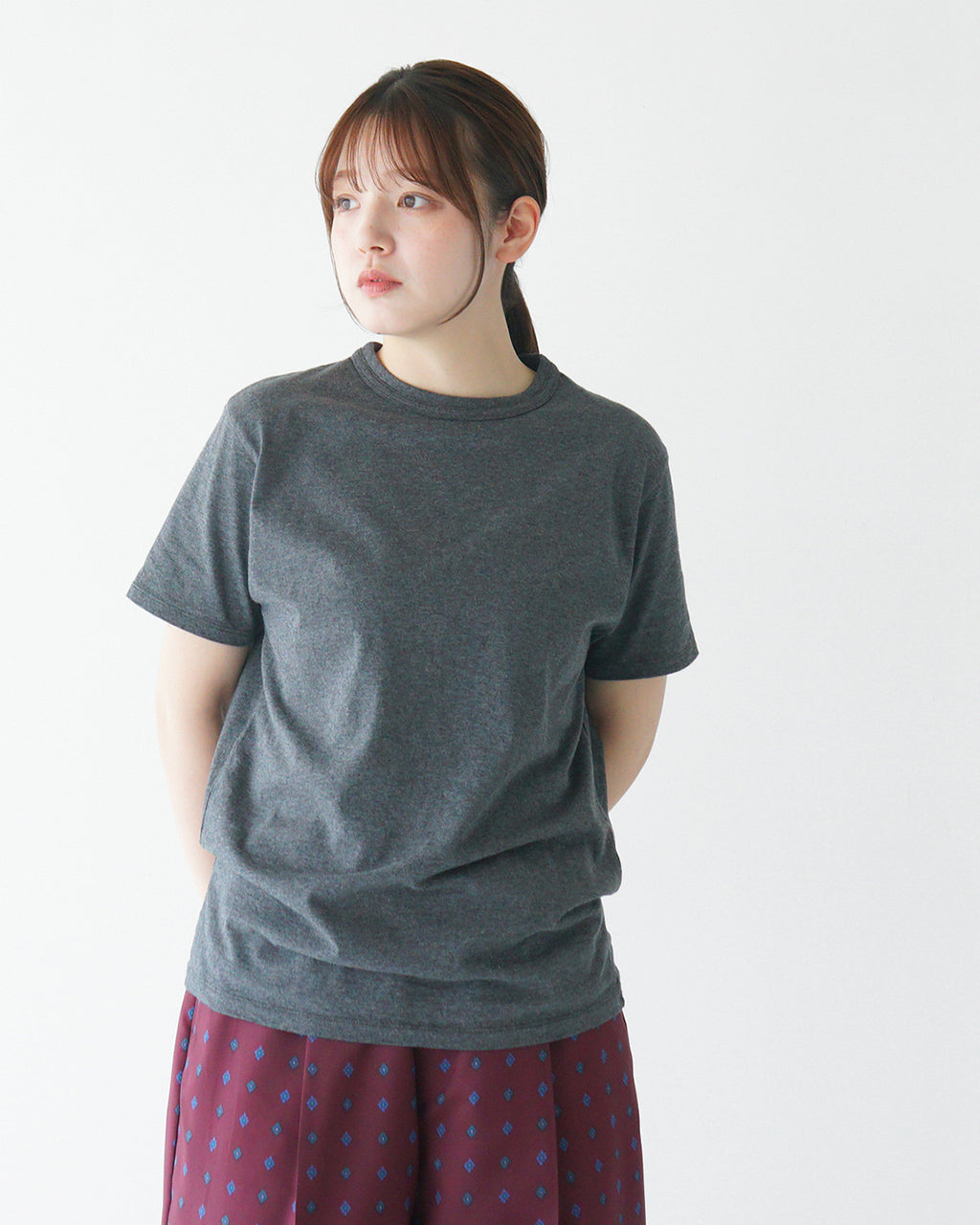 ショートスリーブTシャツ 2枚セット PACK TEE パックT 半袖 ホワイト ブラック レッド ボーダー ソリッド 20SMSCU66