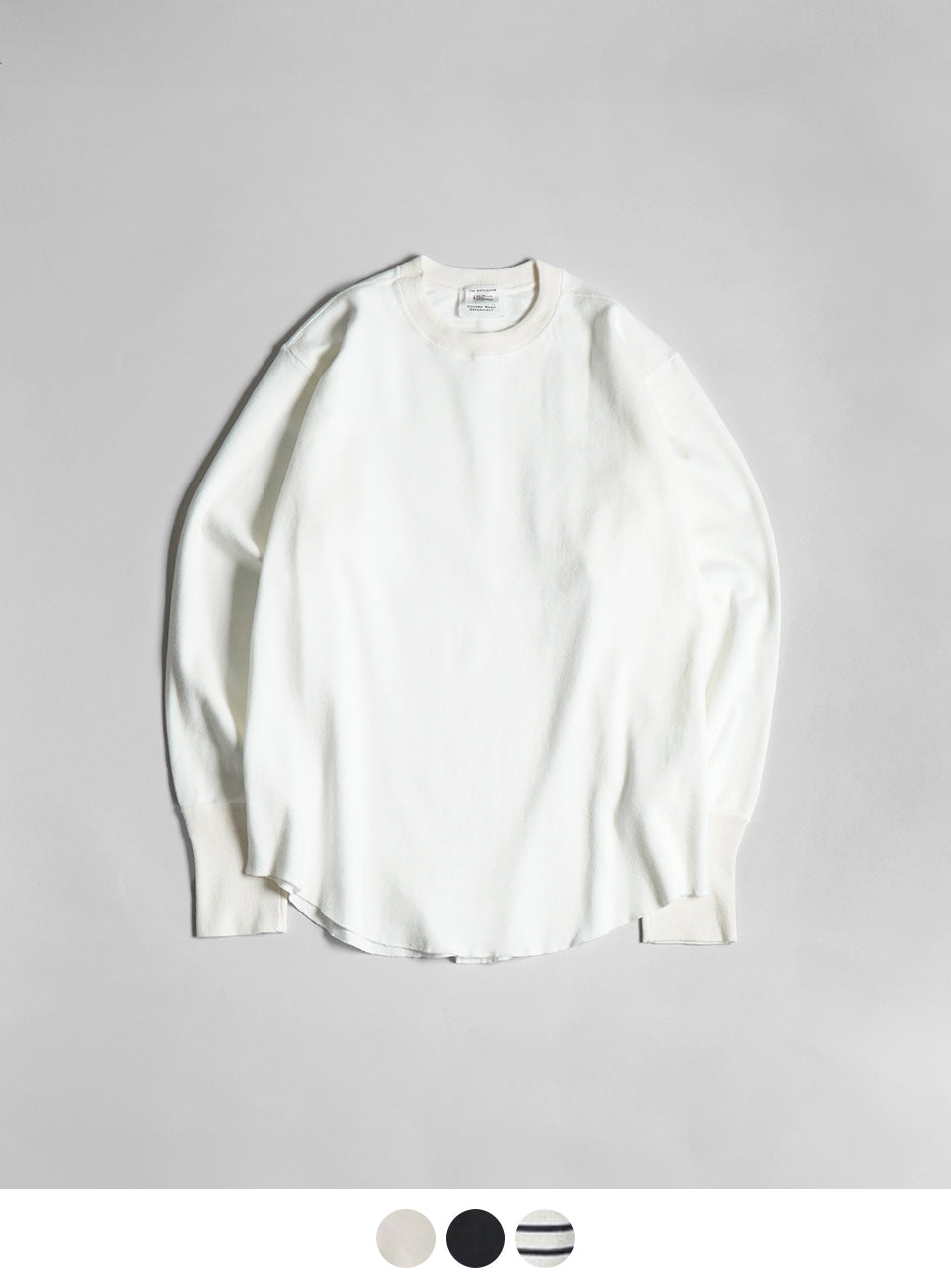 ミリタリー プルオーバー MILITARY PULLOVER 長袖 クルーネック カットソー Tシャツ 21SMSCU02