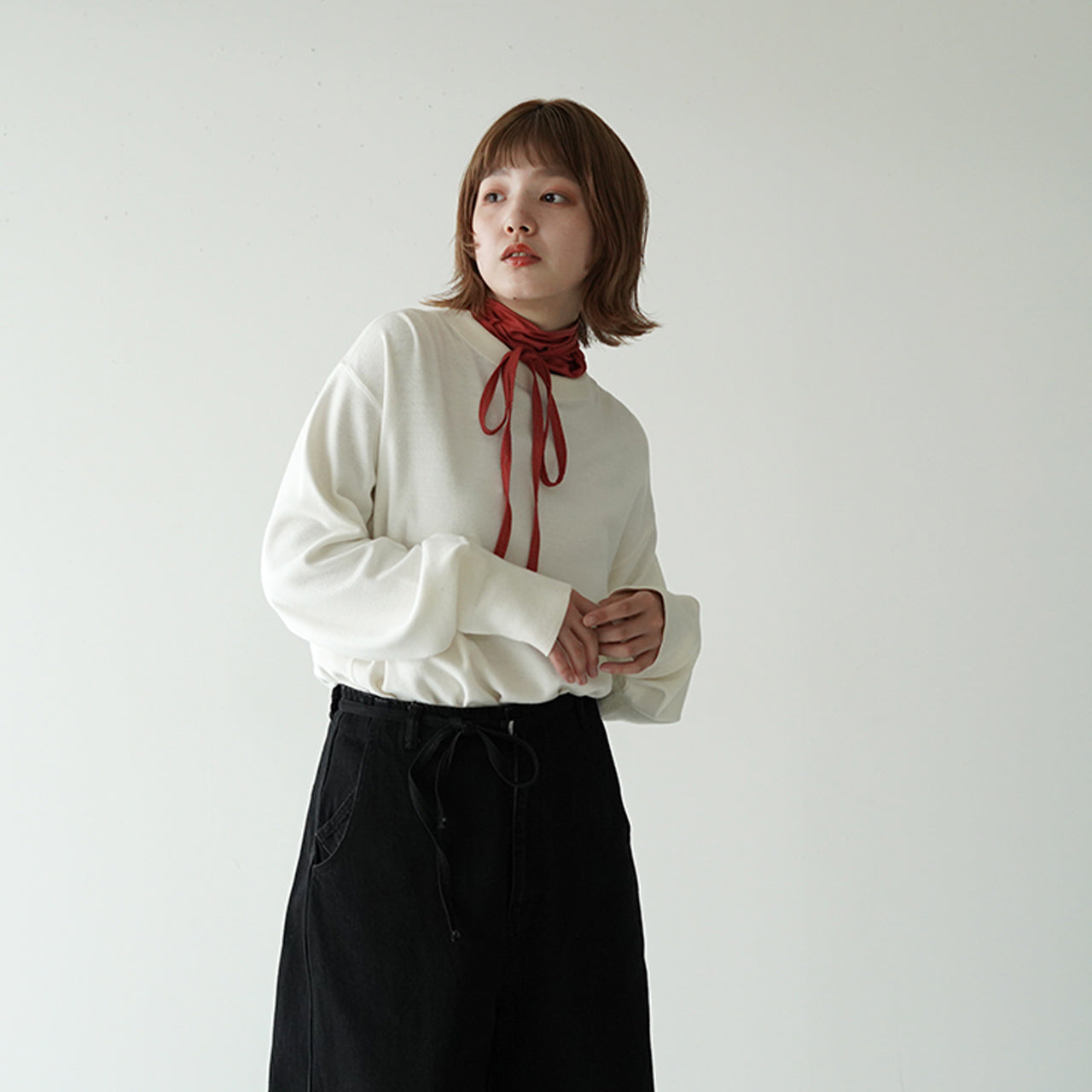 ミリタリー プルオーバー MILITARY PULLOVER 長袖 クルーネック カットソー Tシャツ 21SMSCU02