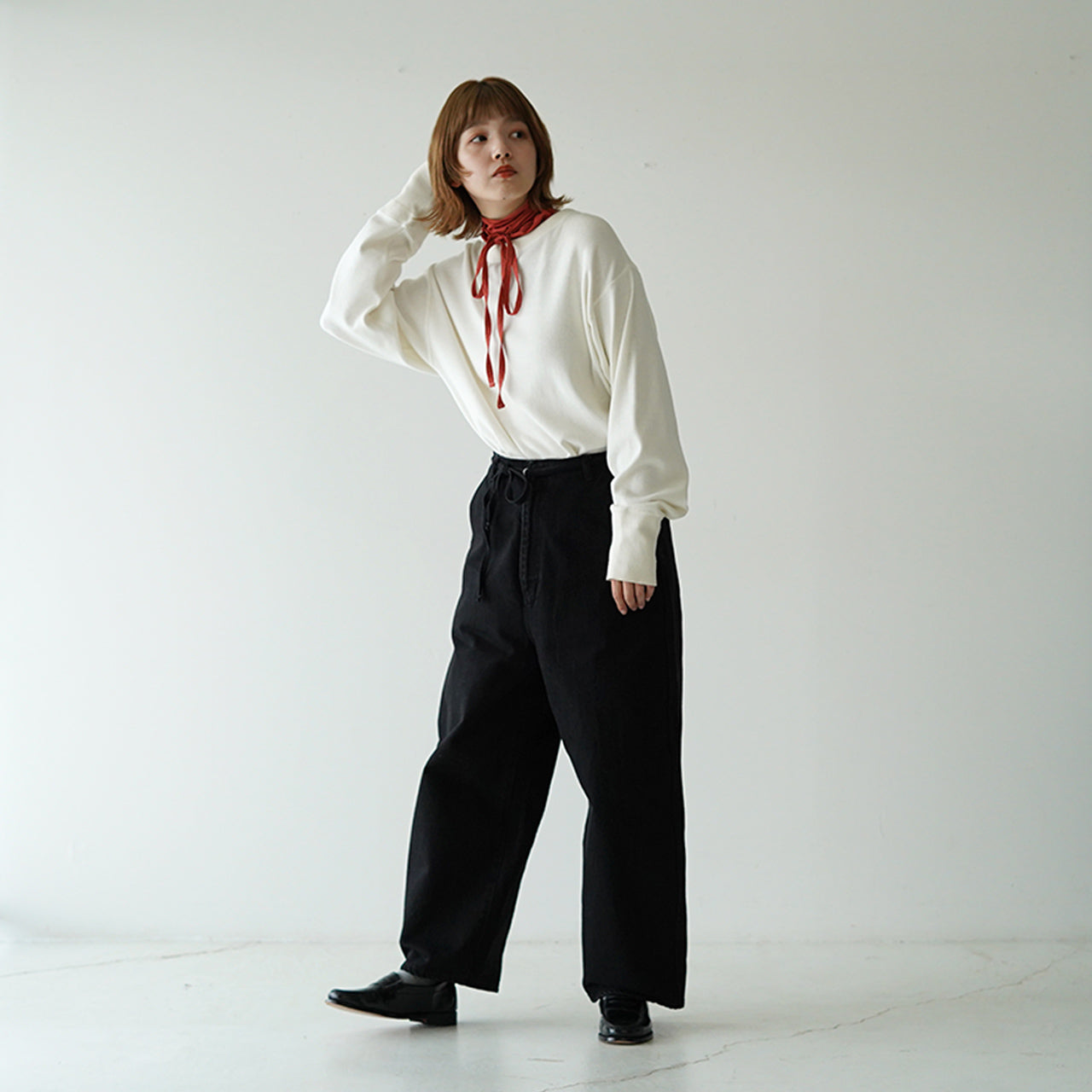 ミリタリー プルオーバー MILITARY PULLOVER 長袖 クルーネック カットソー Tシャツ 21SMSCU02