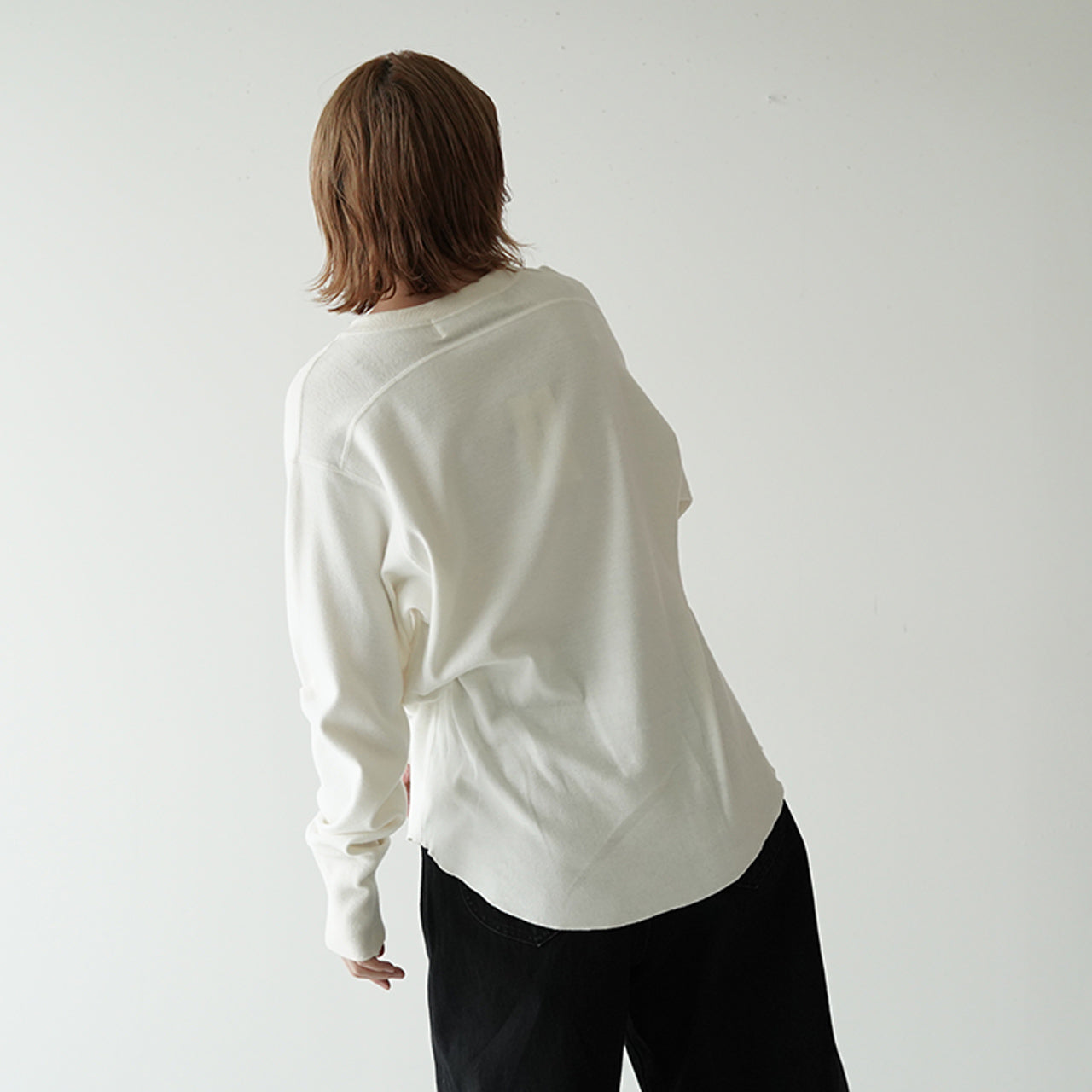 ミリタリー プルオーバー MILITARY PULLOVER 長袖 クルーネック カットソー Tシャツ 21SMSCU02