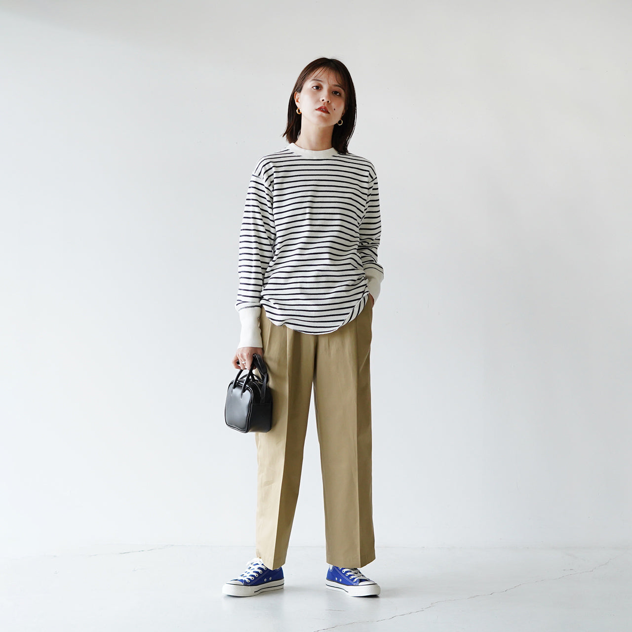 ミリタリー プルオーバー MILITARY PULLOVER 長袖 クルーネック カットソー Tシャツ 21SMSCU02