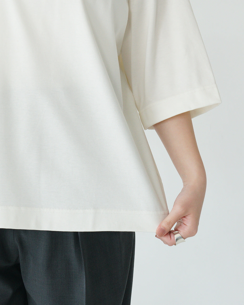 【SALE!30%OFF】ハーフスリーブ スマートTシャツ HALF SLEEVE SMART TEE クルーネック 半袖 カットソー 25SMSCU07