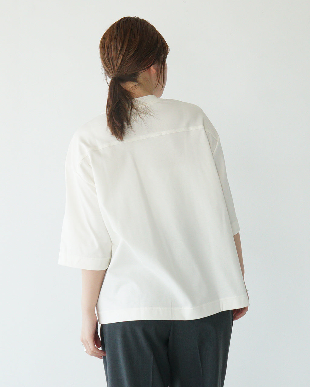 【SALE!30%OFF】ハーフスリーブ スマートTシャツ HALF SLEEVE SMART TEE クルーネック 半袖 カットソー 25SMSCU07