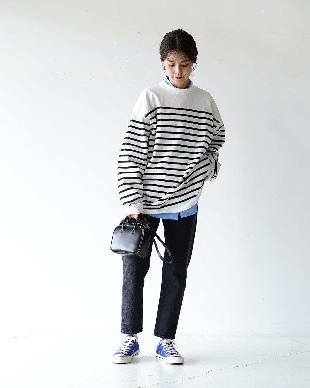 パネル ボーダー トップス PANEL BORDER TOP 22SMSCU03