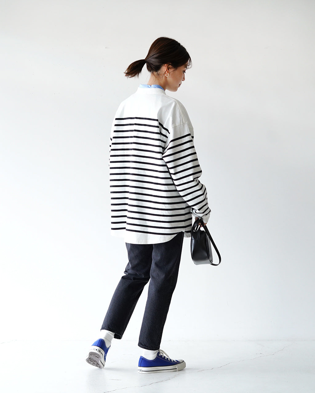パネル ボーダー トップス PANEL BORDER TOP 22SMSCU03