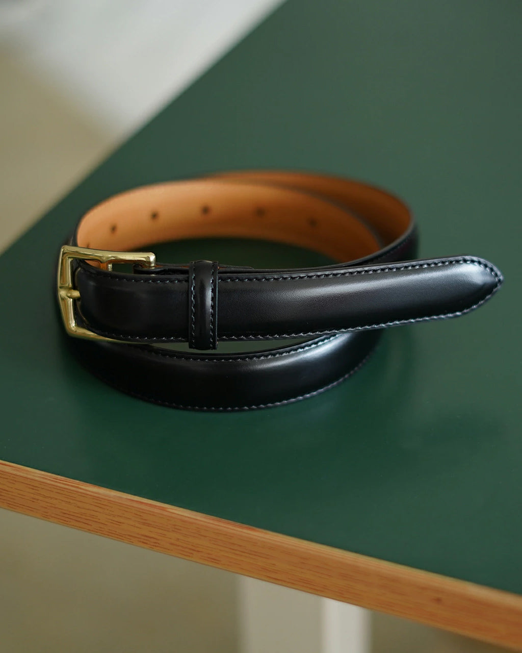 THE SHINZONE シンゾーン プランプ ベルト PLUMP BELT 本革 スクエアバックル 23AMSIT06【送料無料】