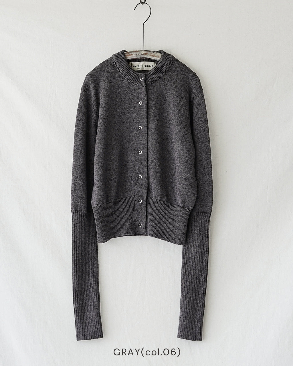 THE SHINZONE LONG RIB CARDIGAN 23AMSNI05