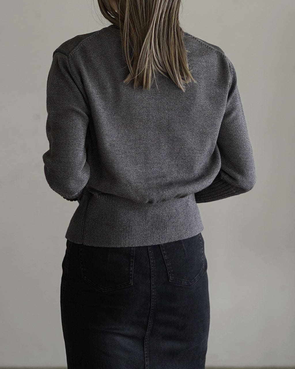 THE SHINZONE LONG RIB CARDIGAN 23AMSNI05