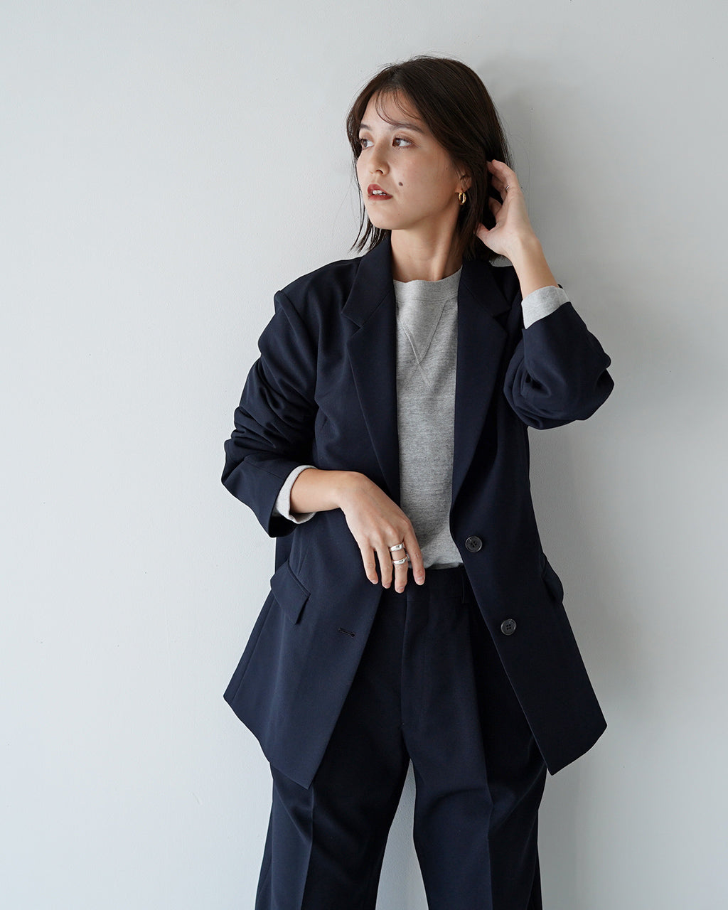 THE SHINZONE シンゾーン クライスラー ジャケット CHRYSLER JACKET セットアップ 23SMSJK02【送料無料】【予約商品】【2023年9月上旬より順次お届け予定】