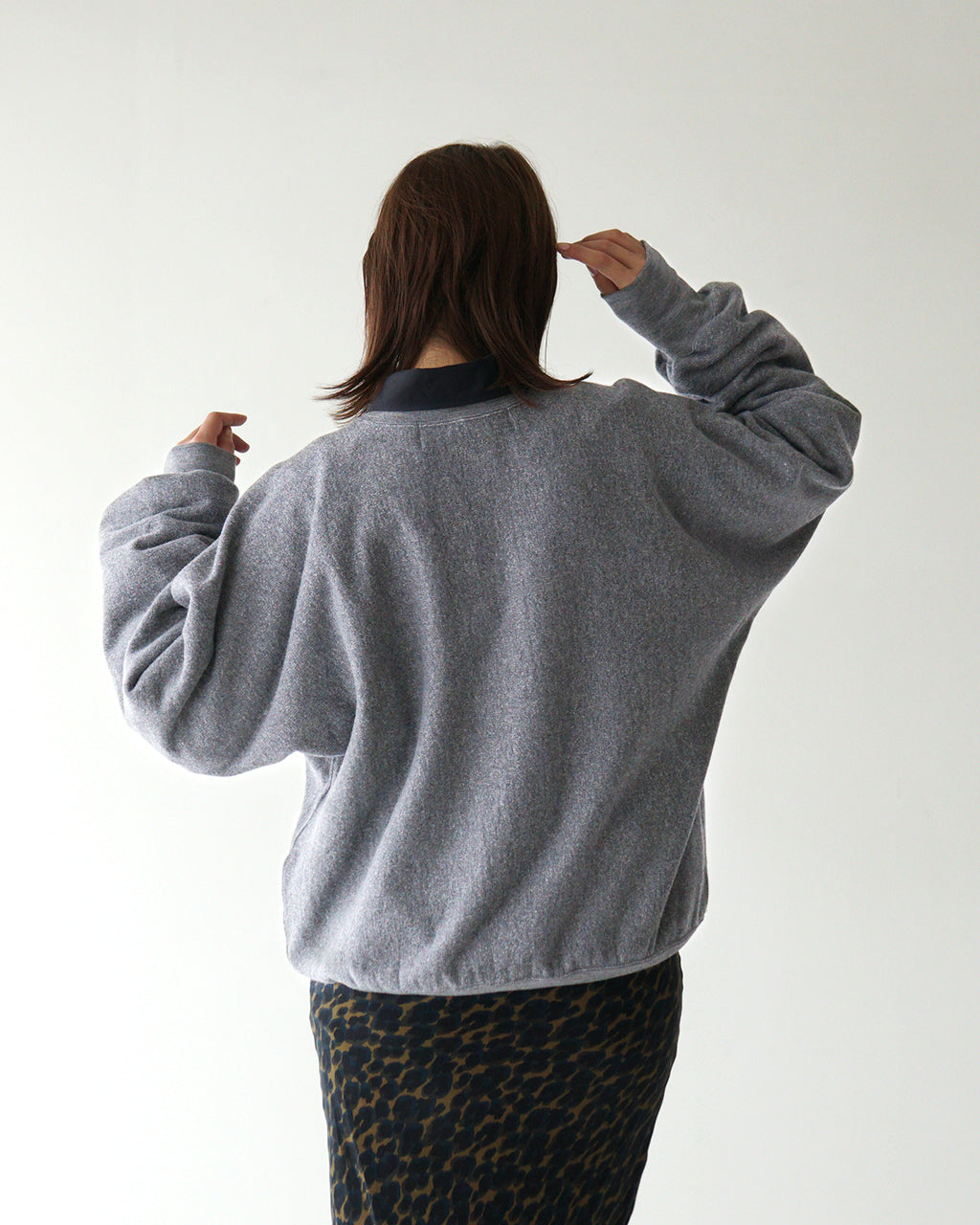 スウェット シャツ COTTON WOOL SWEATSHIRT コットン ウール プルオーバー 24AMSCU10 1110