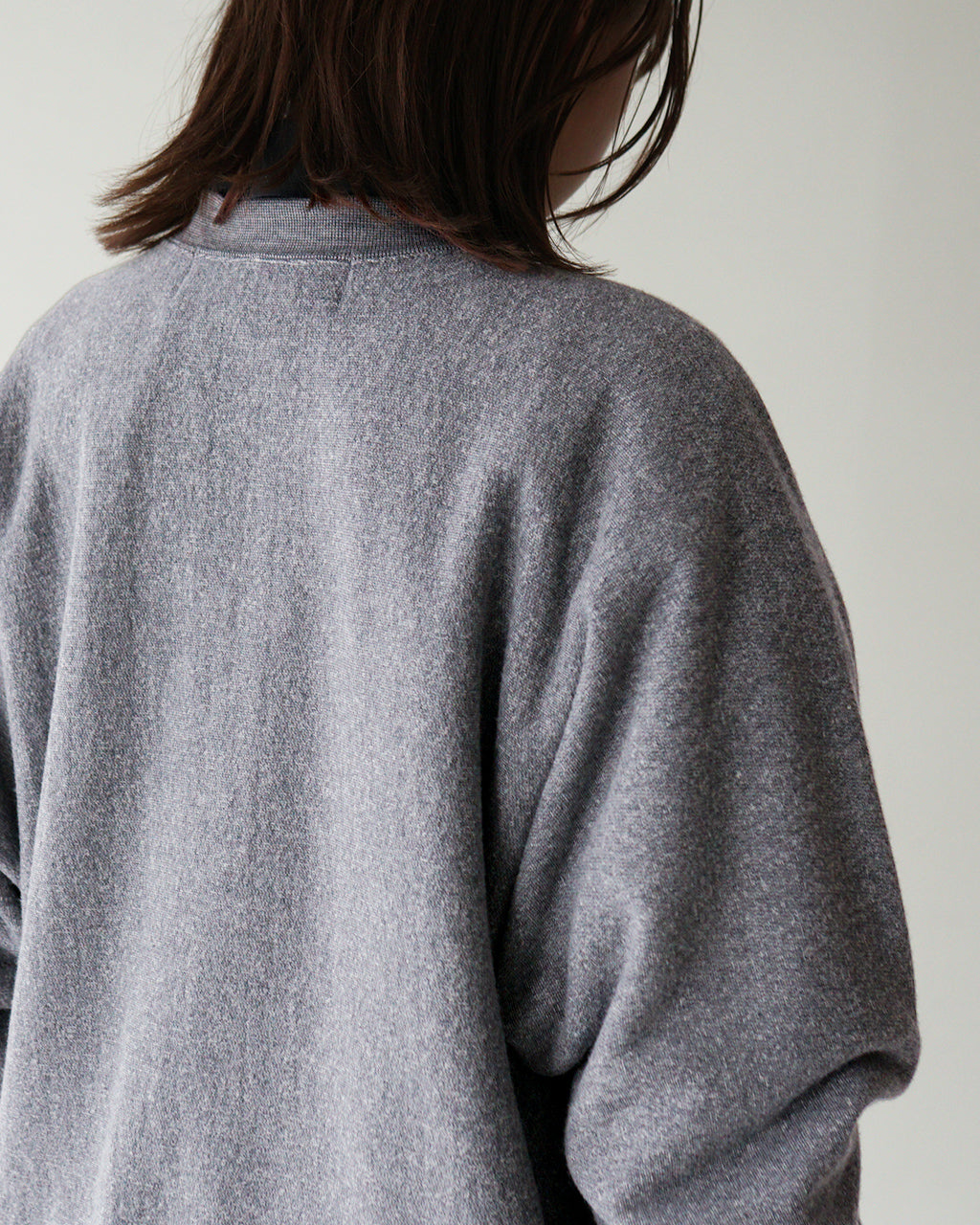 スウェット シャツ COTTON WOOL SWEATSHIRT コットン ウール プルオーバー 24AMSCU10 1110