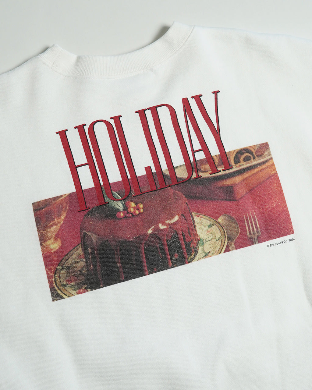【アウトレット!30%OFF】THE SHINZONE シンゾーン プリントスウェットシャツ HOLIDAY SWEAT SHIRT クルーネック トレーナー 24AMSCU14【送料無料】