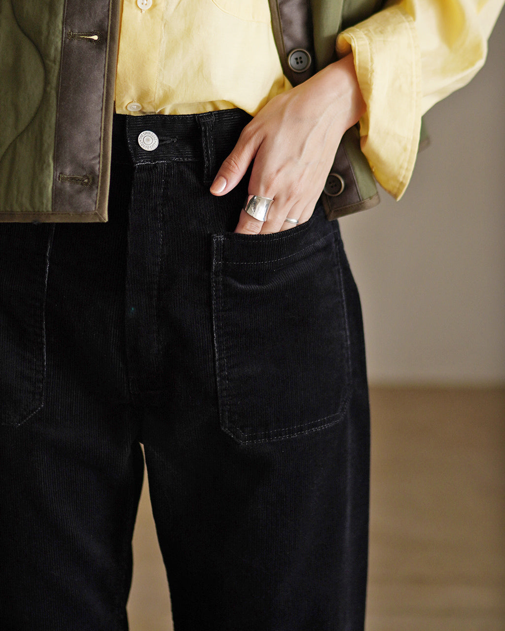 CORDUROY MARINE PANTS 24AMSPA03