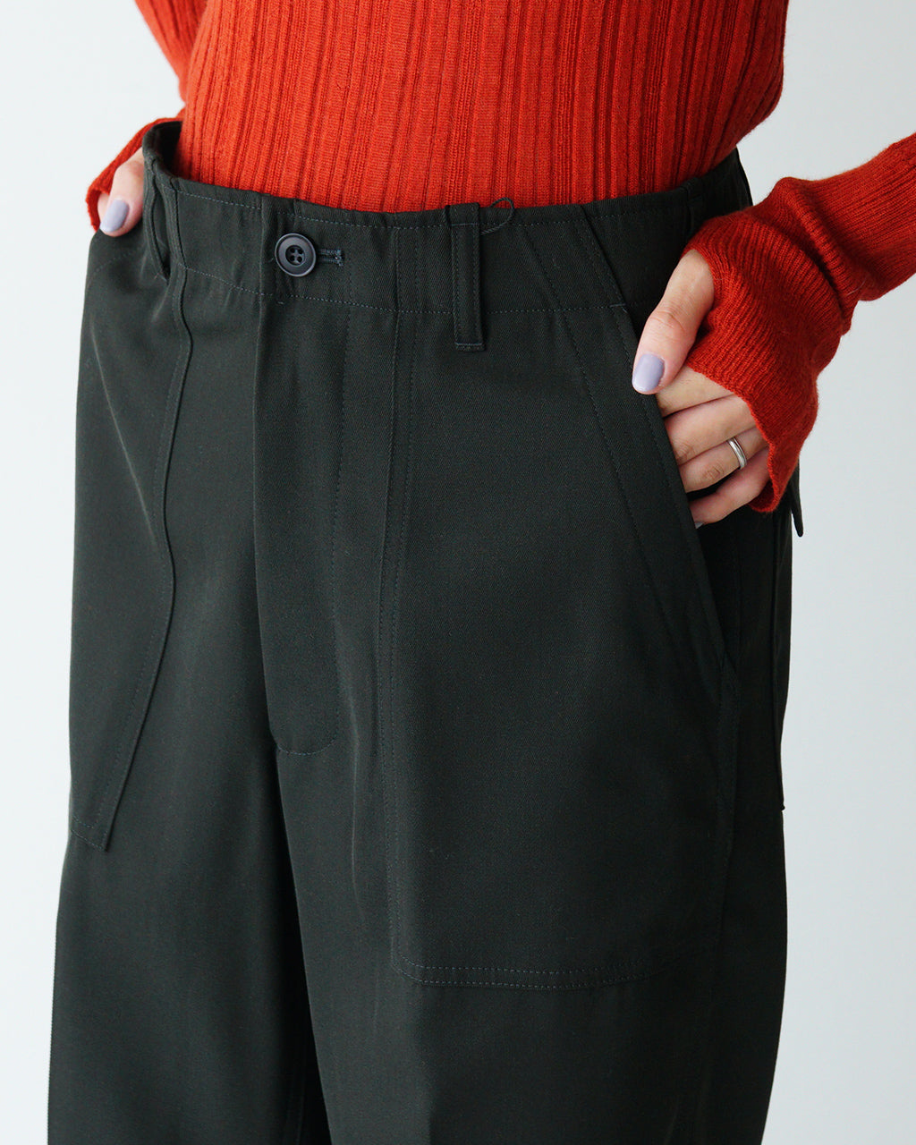 ベイカーパンツ BAKER PANTS TYPE-3 ミリタリー センタープレス 24AMSPA09
