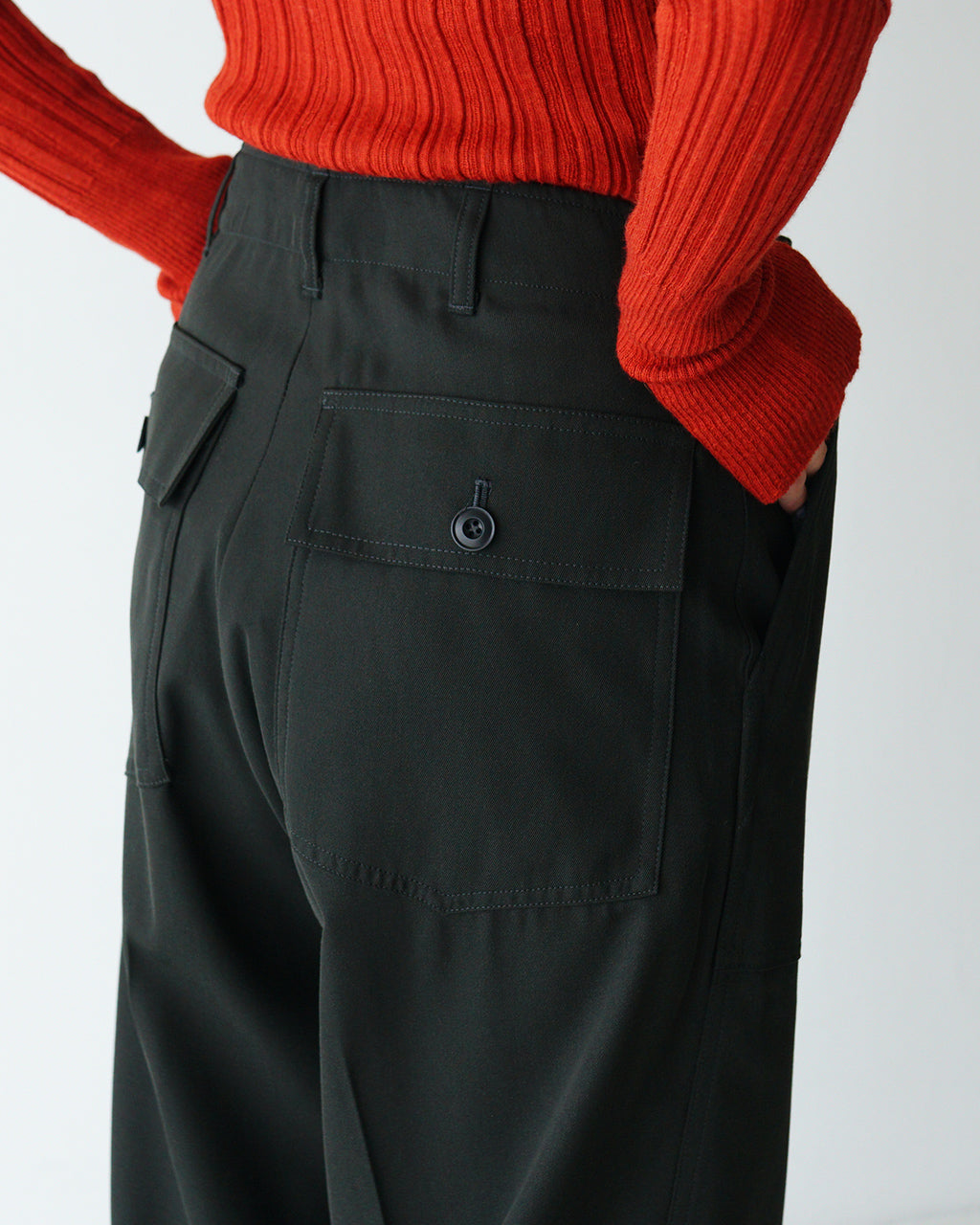 ベイカーパンツ BAKER PANTS TYPE-3 ミリタリー センタープレス 24AMSPA09