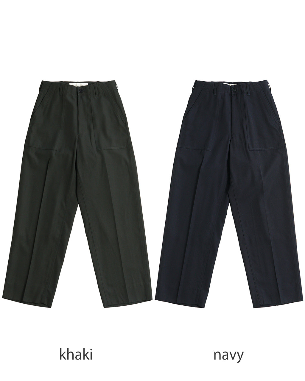 ベイカーパンツ BAKER PANTS TYPE-3 ミリタリー センタープレス 24AMSPA09