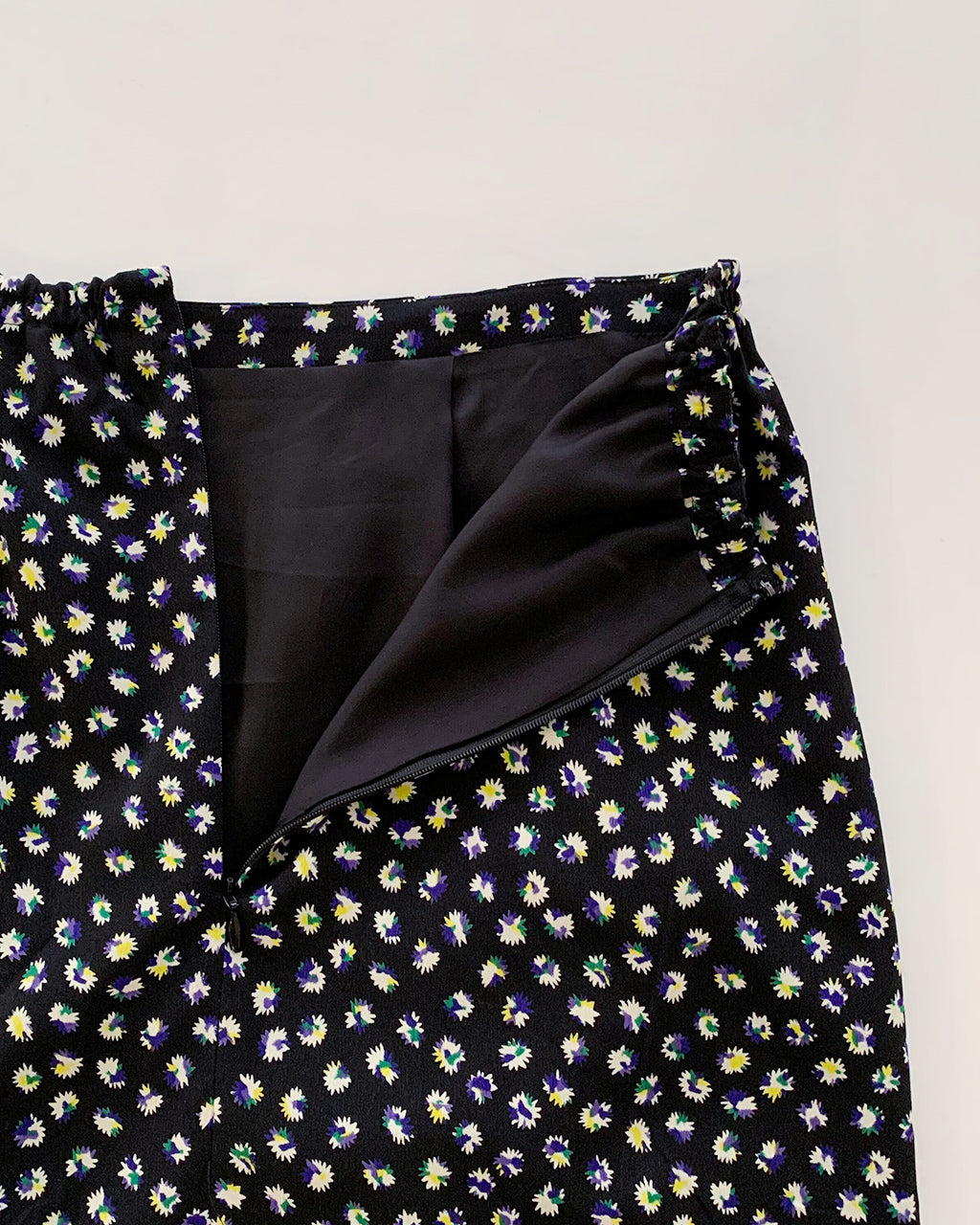 THE SHINZONE 신존 조젯 랩풍 스커트 SPARKLE PRINTED SKIRT 타이트롱 스커트 24 AMSSK06【무료우송】