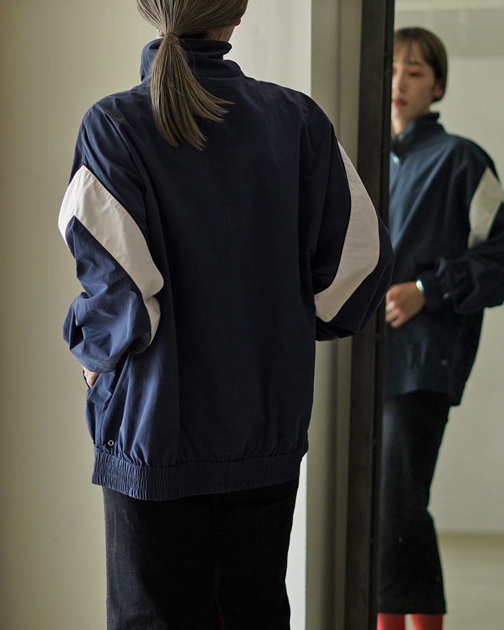 THE SHINZONE BICOLOR TRACK JACKET 25AMSJK04