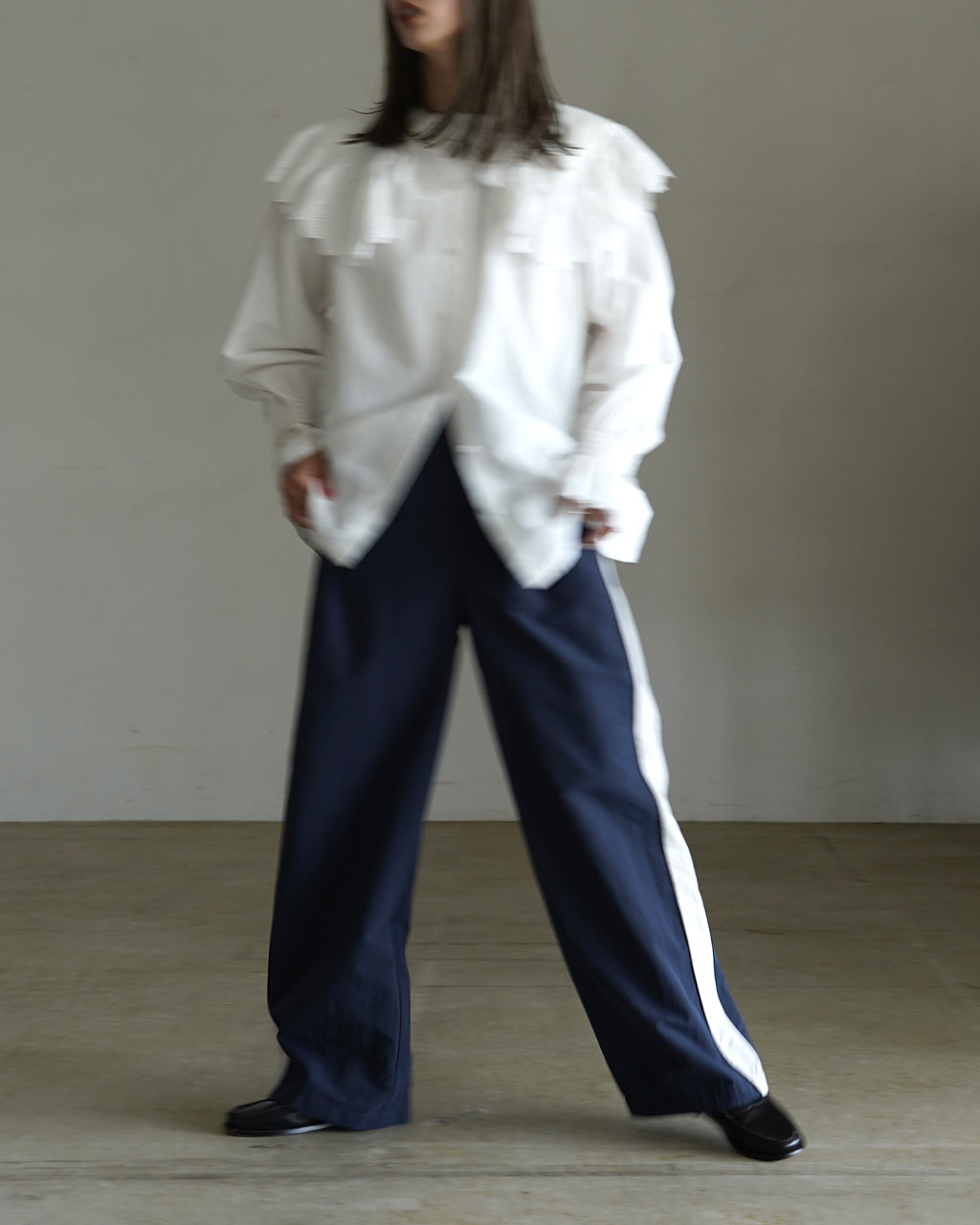 THE SHINZONE BICOLOR TRACK PANTS 25AMSPA06