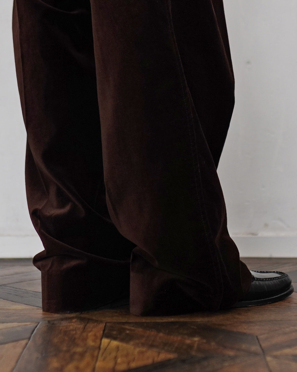 ORGANIC VELVET TOMBOY PANTS 25AMSPA07