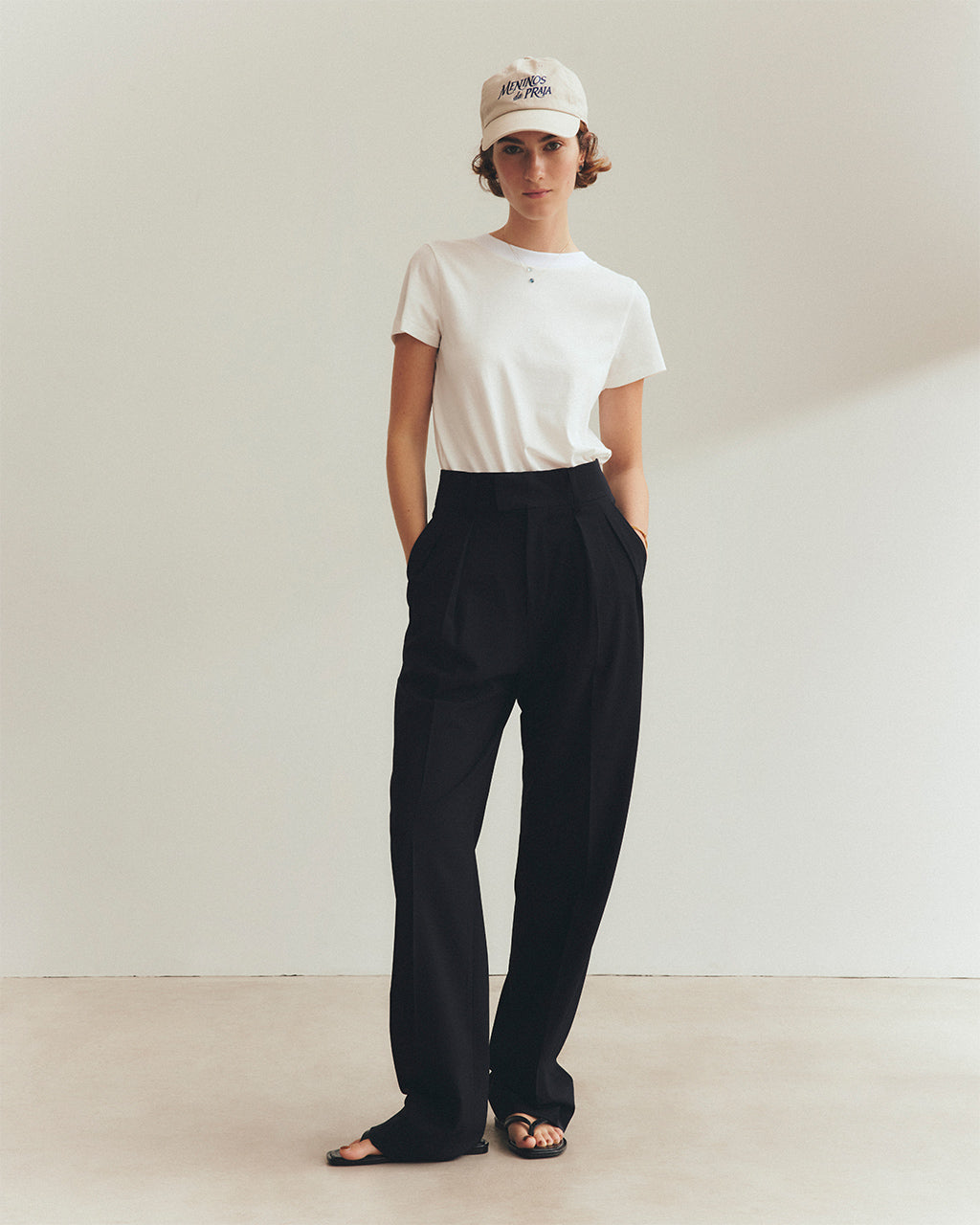 THE SHINZONE シンゾーン サマーウールパンツ JOSE TROUSERS タックパンツ ウォッシャブル フルレングス 25MMSPA05【送料無料】
