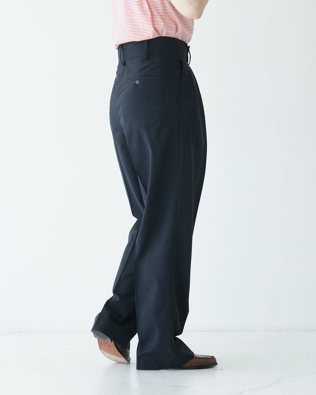 THE SHINZONE シンゾーン サマーウールパンツ JOSE TROUSERS タックパンツ ウォッシャブル フルレングス 25MMSPA05【送料無料】